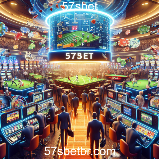A Ascensão dos Esportes Virtuais no 57sbet
